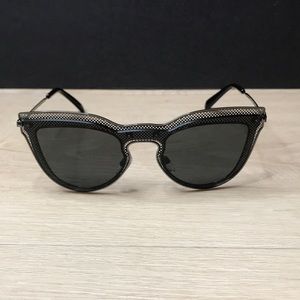 Valentino VA2018 3039/87 Silver / Gray Sunglasses